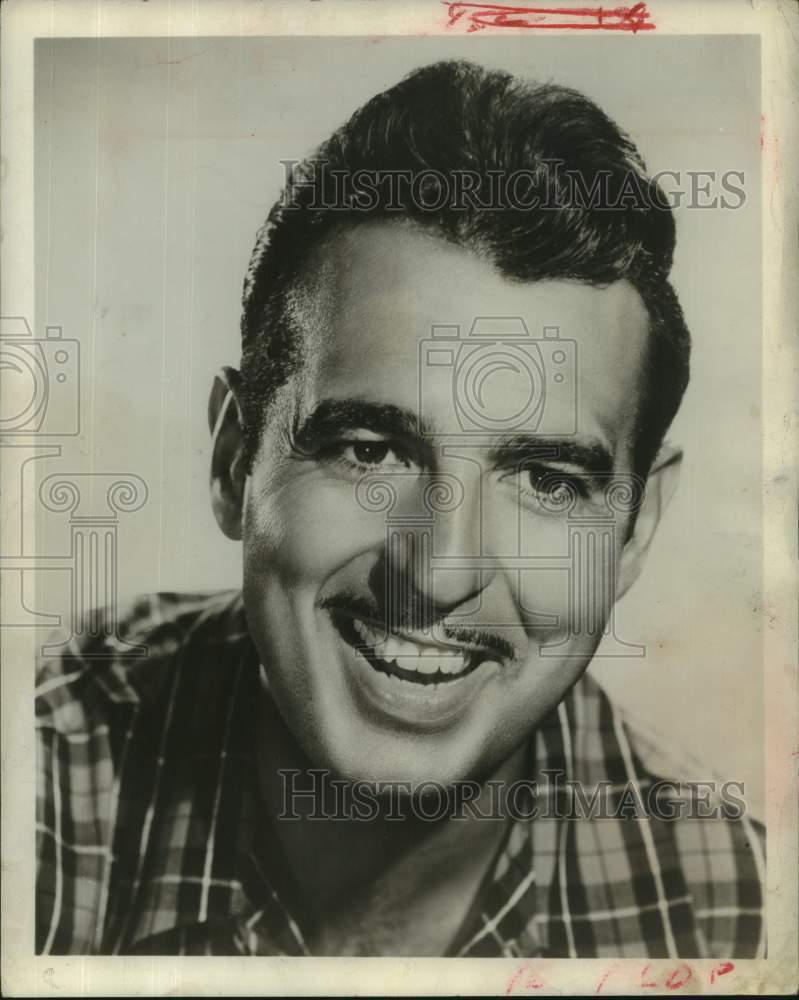 1954 Press Photo Tennessee Ernie Ford - musician and entertainer - Historic Images