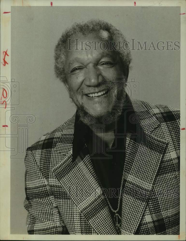 1975 Press Photo Redd Foxx, comedian - Historic Images