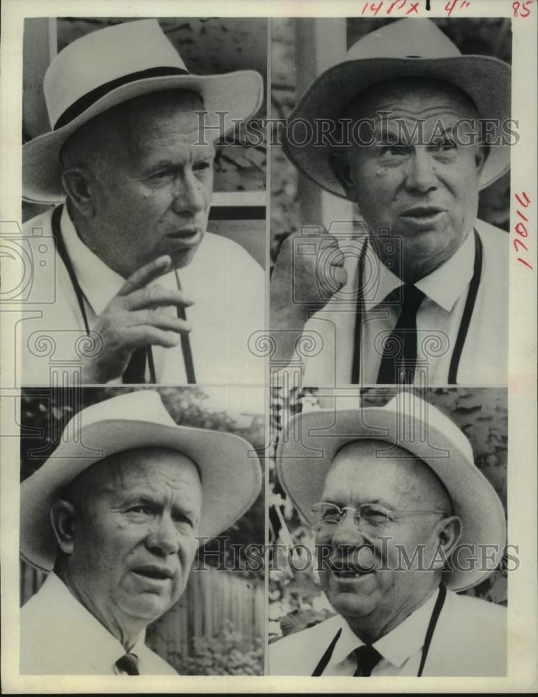 1967 Study of exiled Nikita Khrushchev-Historic Images