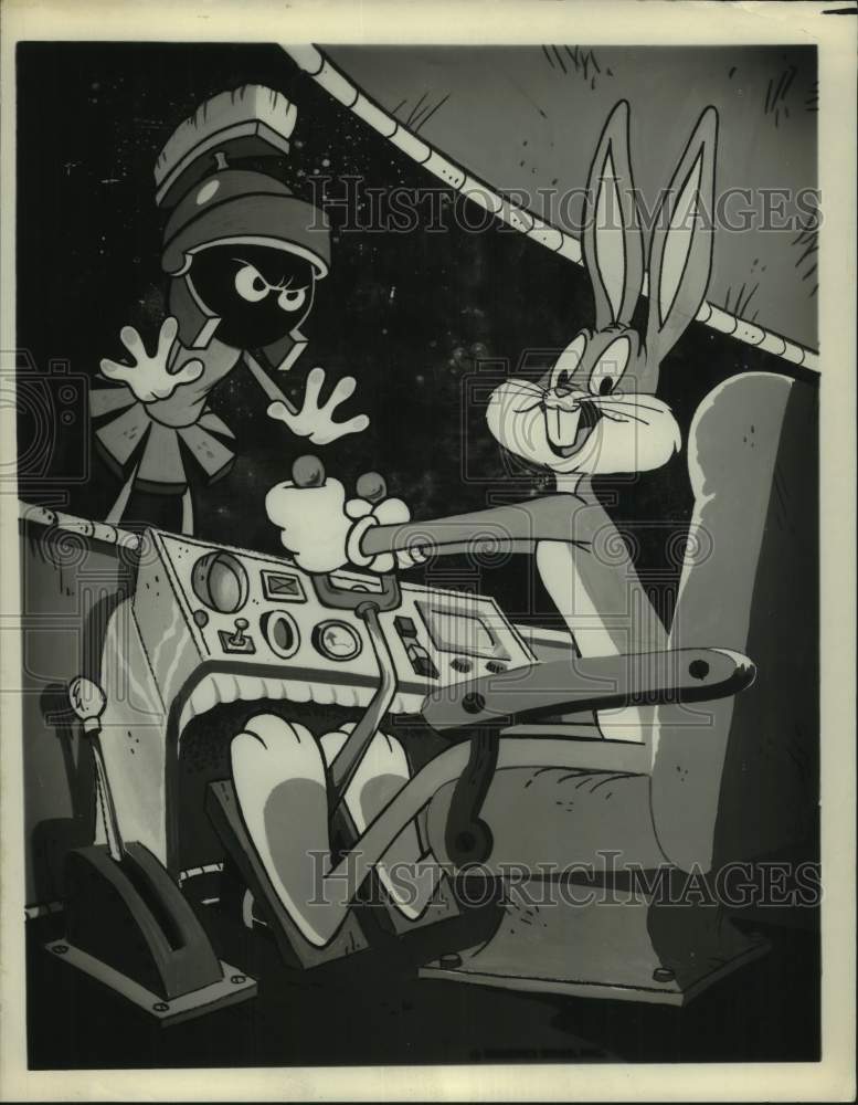 1978 Press Photo Scenes from &quot;Bugs Bunny in Space&quot; Animated Special - hcx45985 - Historic Images