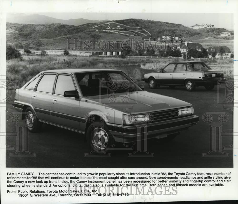 1986 Press Photo The Toyota Camry is among the least-defective new cars- Historic Images