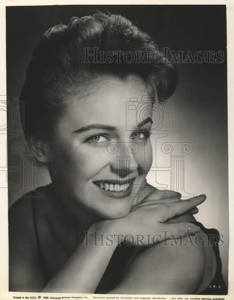 1959 Press Photo Lois Rayman, actress - hcx51190- Historic Images