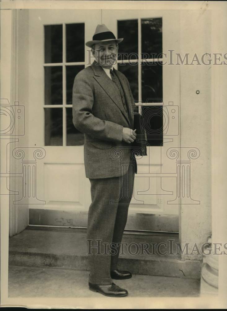 1935 Press Photo NRA head Donald Richberg - hcx52706- Historic Images