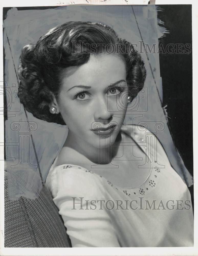 1948 Press Photo Singer Fran Warren - hcx53743- Historic Images