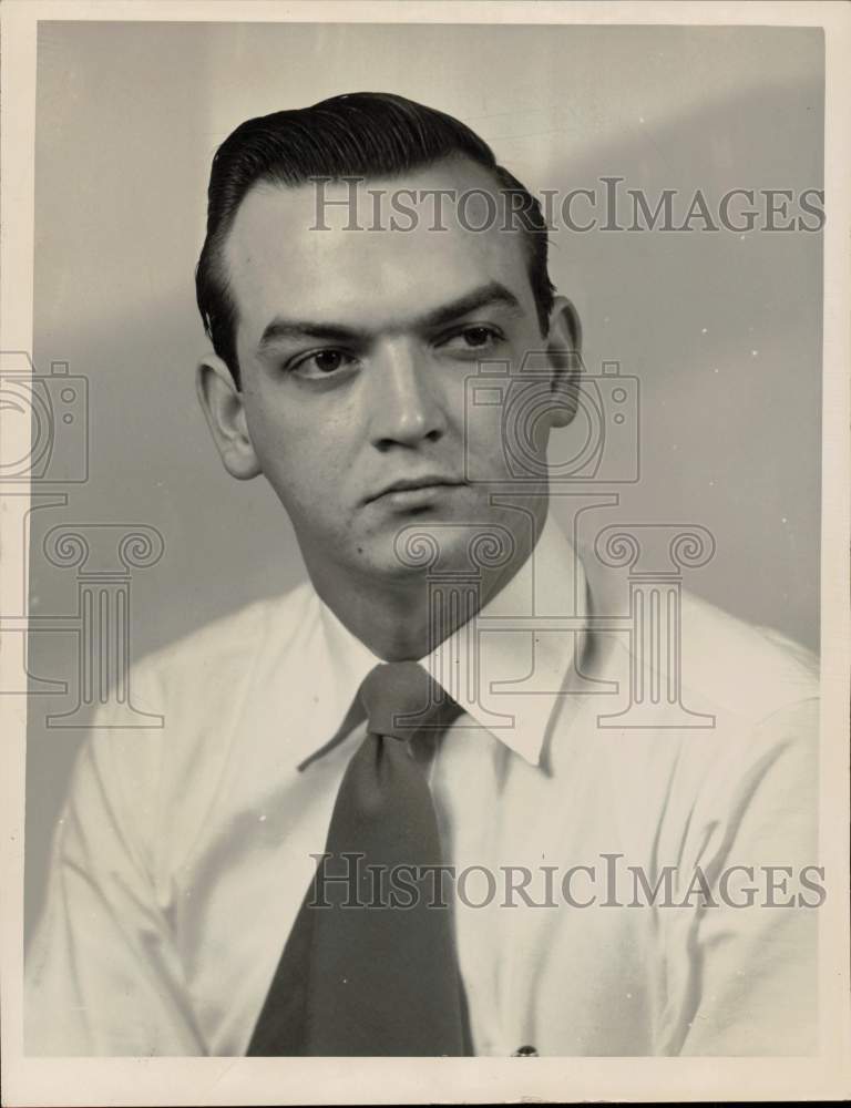 1956 Press Photo State Representative James W. Yancey, Jr. - hcx54181- Historic Images