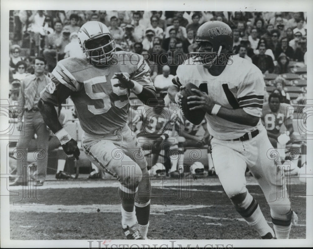 1971 Football Player Virg Carter - Historic Images