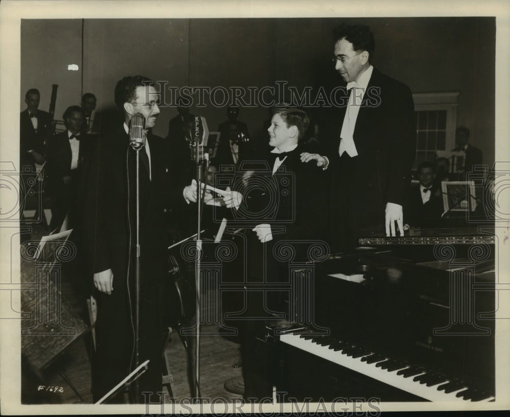 Hampton Keathley, Pianist Van Cliburn &amp; Ernest Hoffman - Historic Images