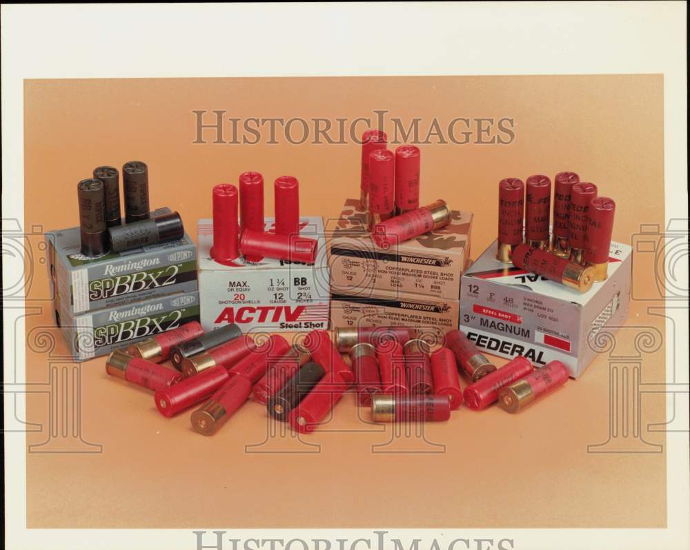 1988 Press Photo Shotgun Shells - hpa06157 - Historic Images