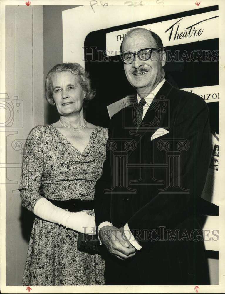 1962 Press Photo Mr. and Mrs. John Tench of Shell Oil attend event. - hpa09212- Historic Images