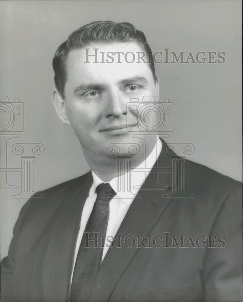1968 Press Photo Floyd Whitley, Coastal States Gas Producing vice president.- Historic Images