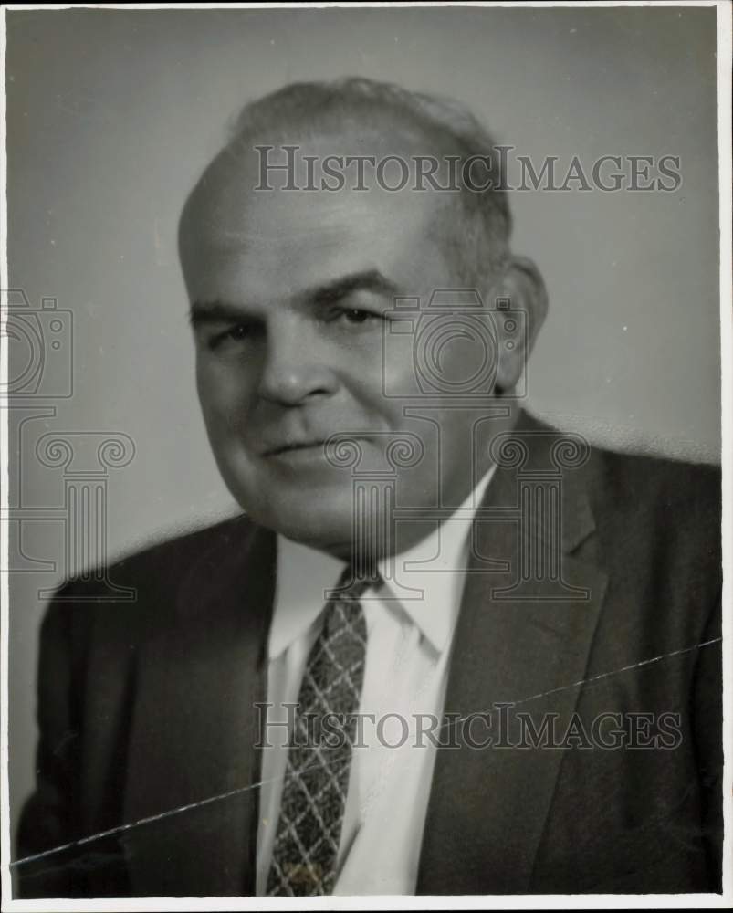 1957 Press Photo Ralph Hammonds of Houston, U.S. Senatorial candidate.- Historic Images