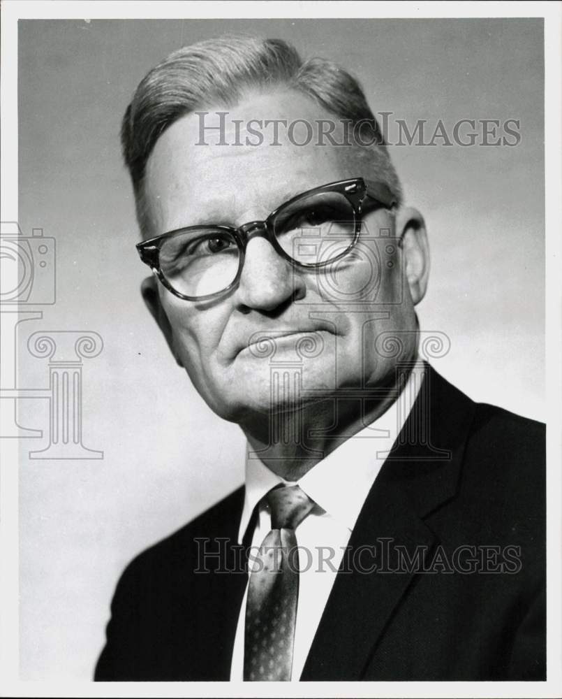 1965 Press Photo J.D. Hancock, Manager of City Circulation - hpa59805- Historic Images