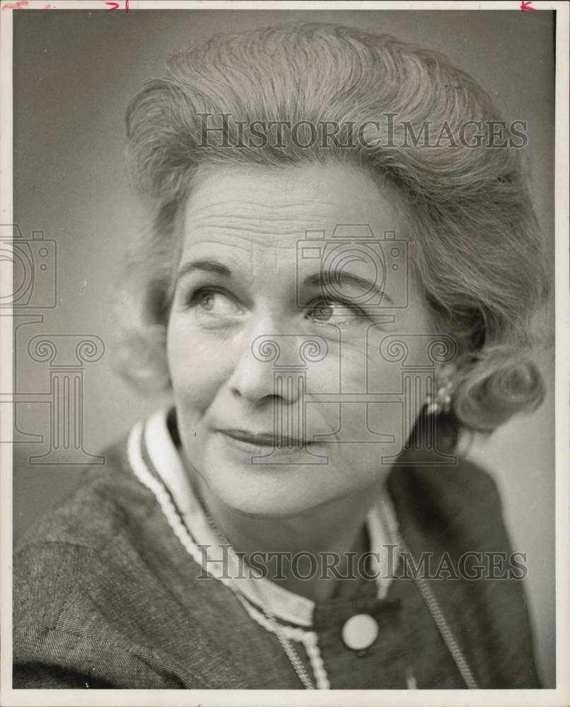 1964 Press Photo Mrs. Margaret Kent, widow of slain Houston policeman.- Historic Images