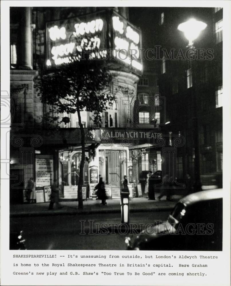 1975 Press Photo Aldwych Theatre in London, England. - hpa62795- Historic Images