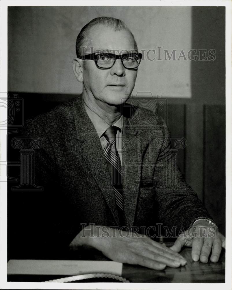 1971 Press Photo Baytown City Council candidate Charley O. Walker - hpa63097- Historic Images