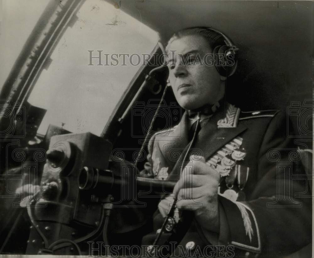 1957 Press Photo Vassily I. Stalin, son of Joseph Stalin. - hpa64398- Historic Images