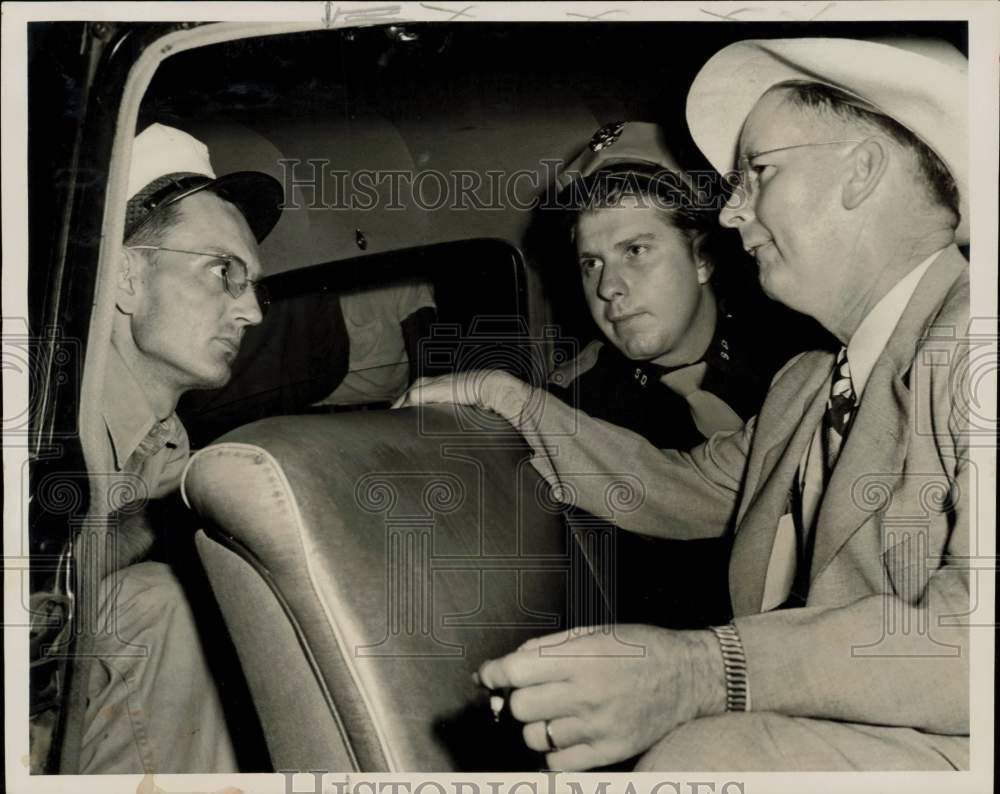 1957 Press Photo Wm. C. Schmalriede, charged with murder by auto, - hpa70720- Historic Images