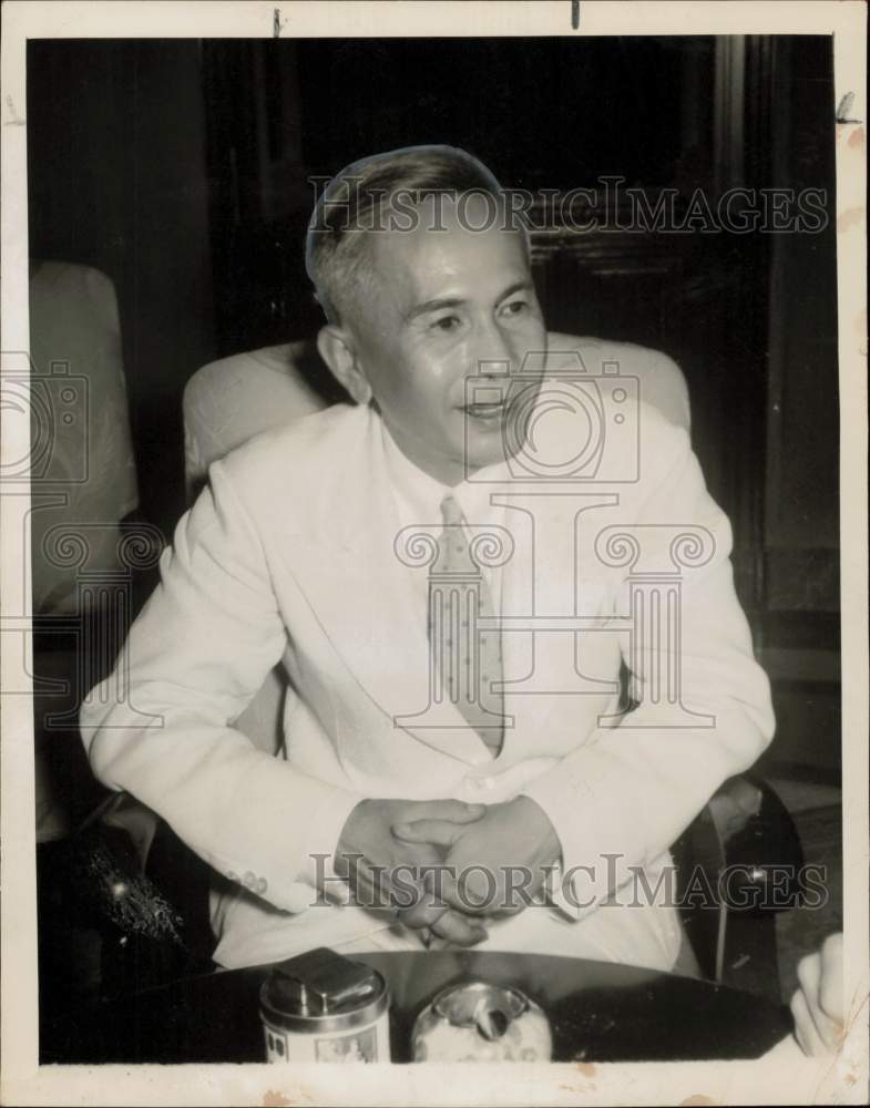 1955 Press Photo Luang Pibul Songgram - hpa71557- Historic Images