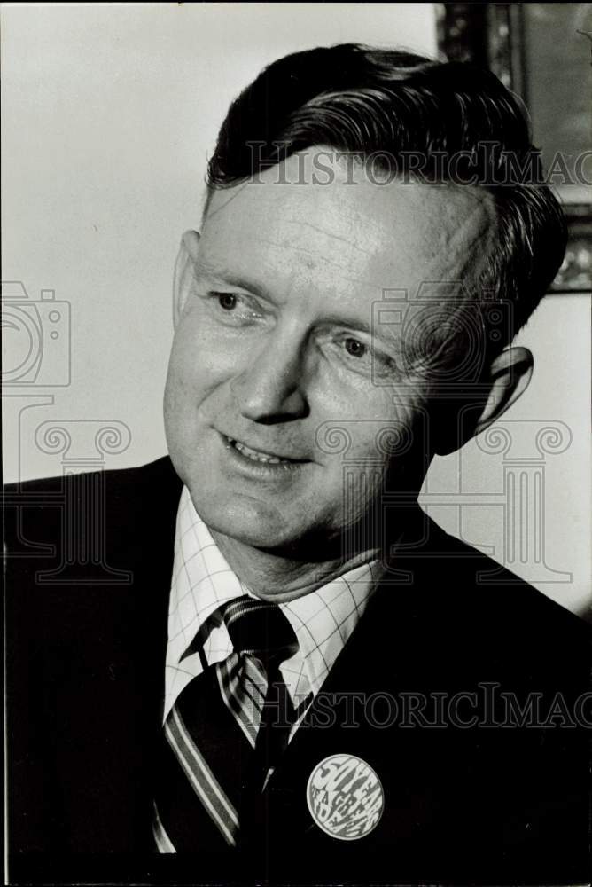 1969 Press Photo Glenn Ivy, Governor&#39;s Committee on Public Education Director- Historic Images