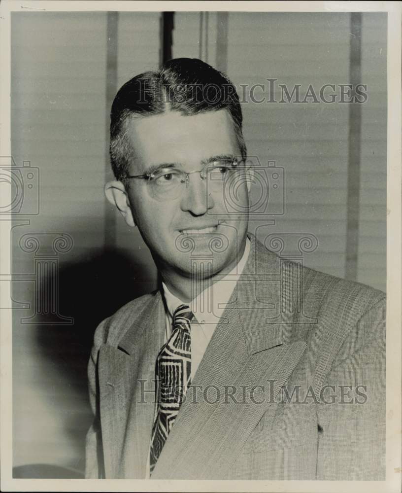 1952 Press Photo John Lockhart, The Kroger Company Vice President - hpa75100- Historic Images