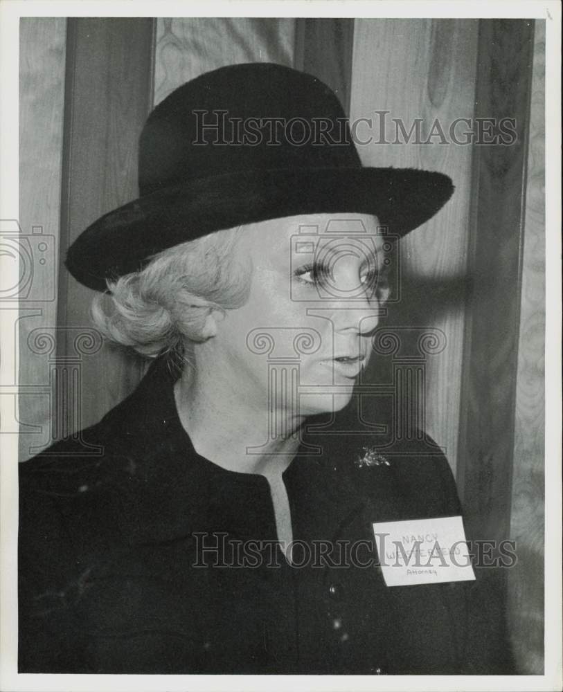 1974 Press Photo Attorney Nancy Westerfield - hpa75737- Historic Images