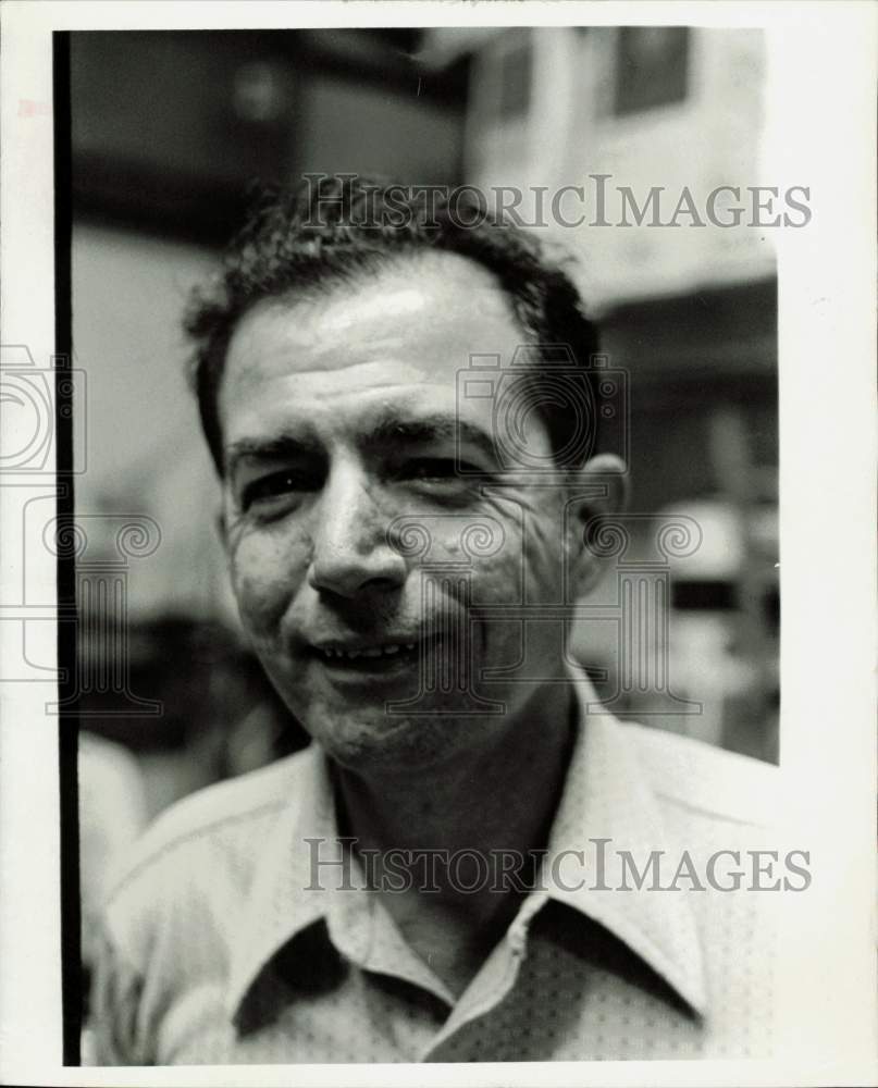 1973 Press Photo Charles Noto from Navasota, Texas - hpa78222- Historic Images