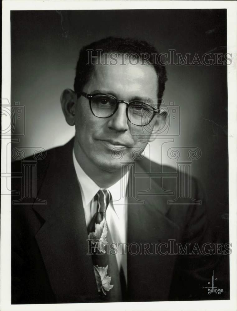 1952 Press Photo Carl S. Smith, County Tax Assessor-Collector - hpa78830- Historic Images