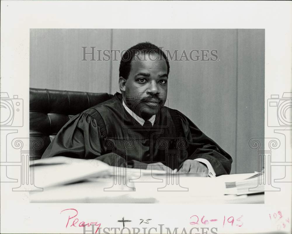 1978 Press Photo John W. Peavy, Jr., candidate for Civil District Court Judge.- Historic Images