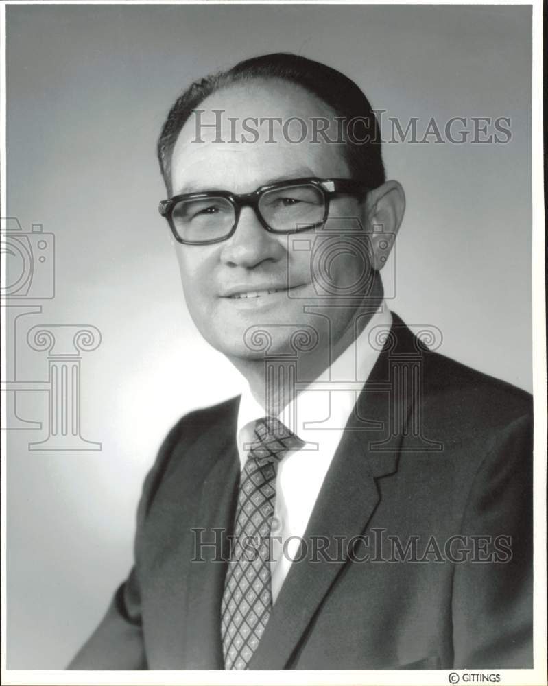 1969 Press Photo Robert E. Nesmith, Houston mayoral candidate - hpa79915- Historic Images