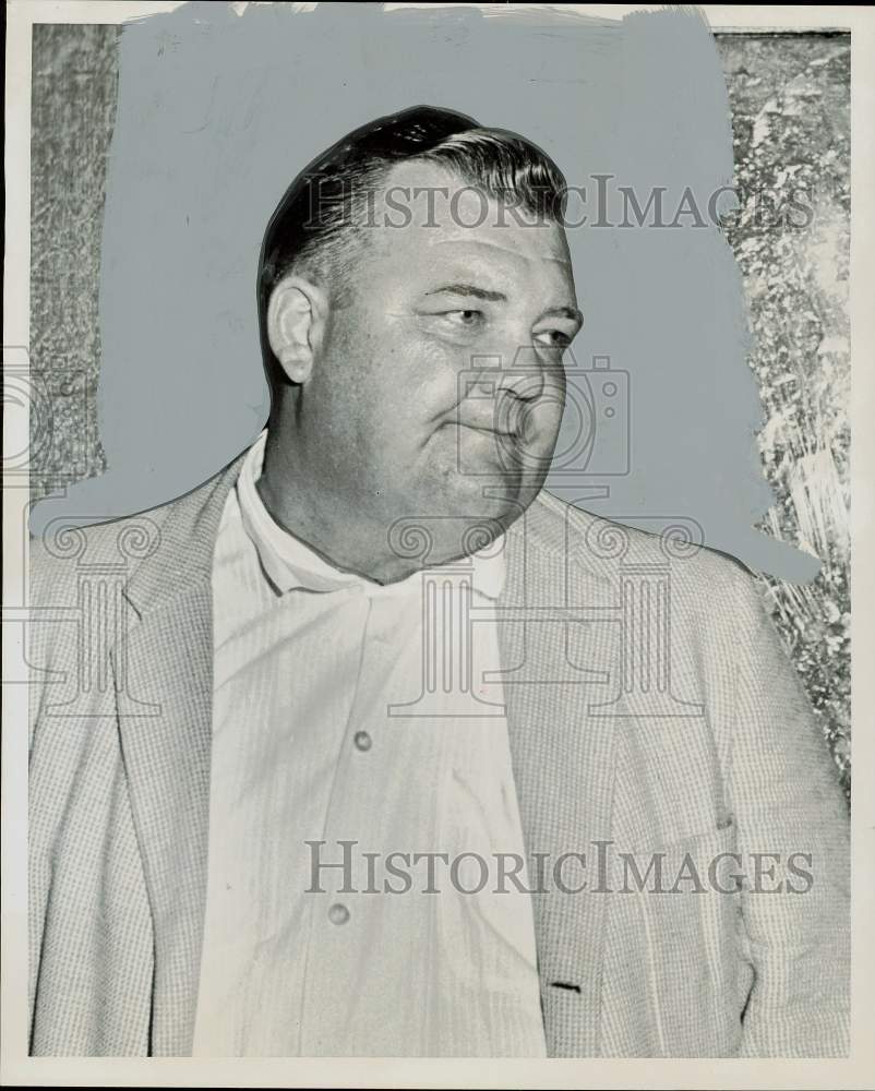 1959 Press Photo Horace Douglas Wells, charged in theft. - hpa82050- Historic Images