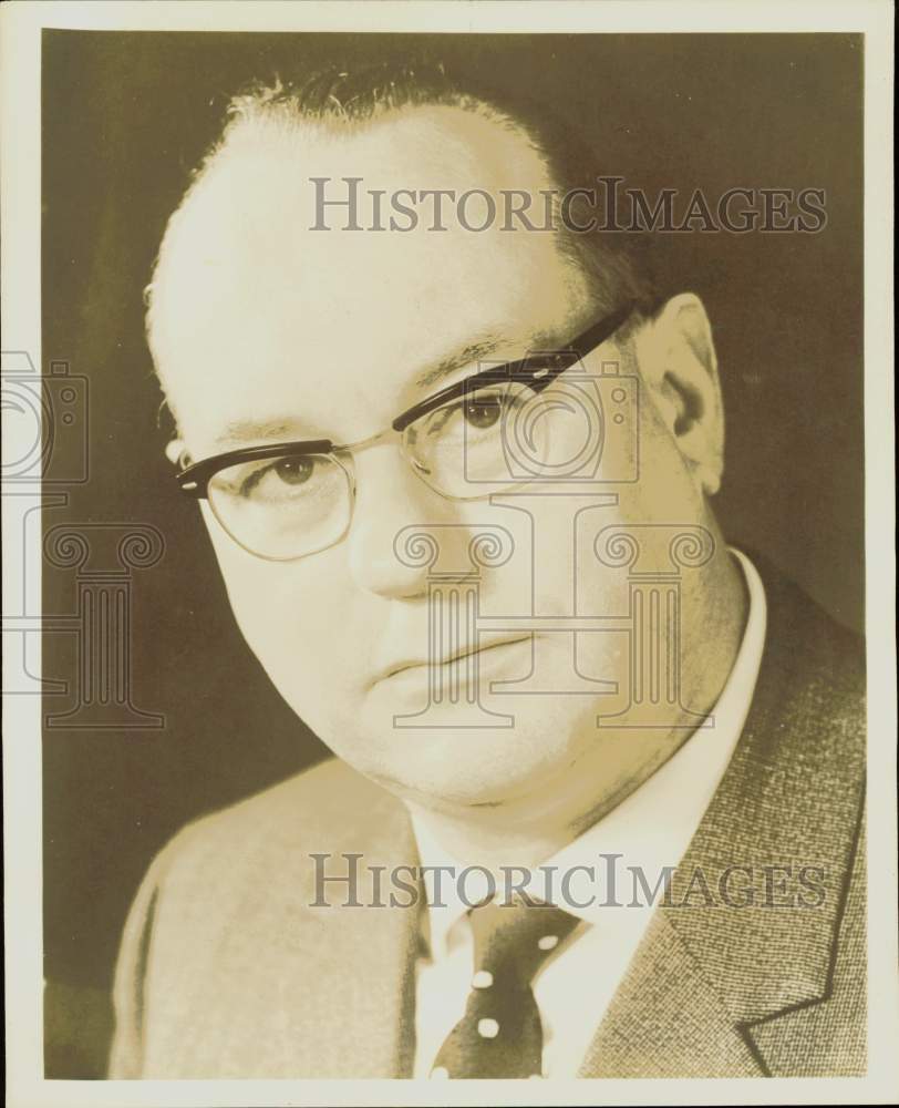 1962 Press Photo Friedrich Selchert, Bremen Landesbank (State Bank) board member- Historic Images