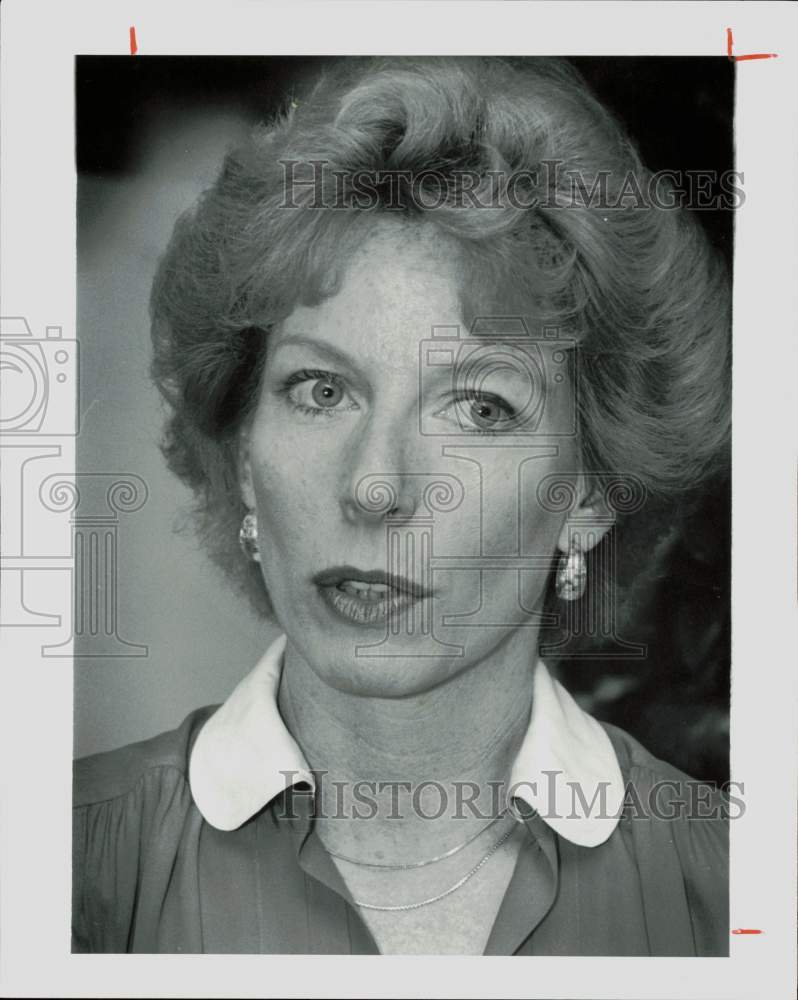 1981 Press Photo Author Gail Sheehy - hpa83195- Historic Images