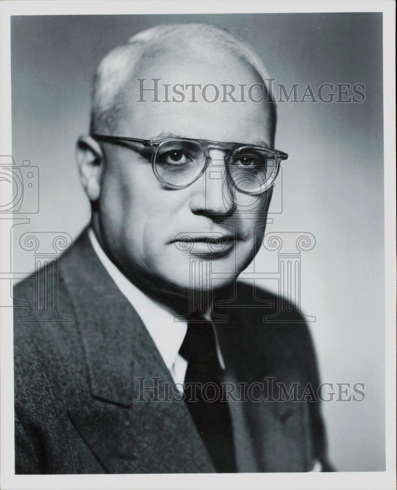 1966 Press Photo John E. Roth, Tidewater Oil Company vice president and director- Historic Images