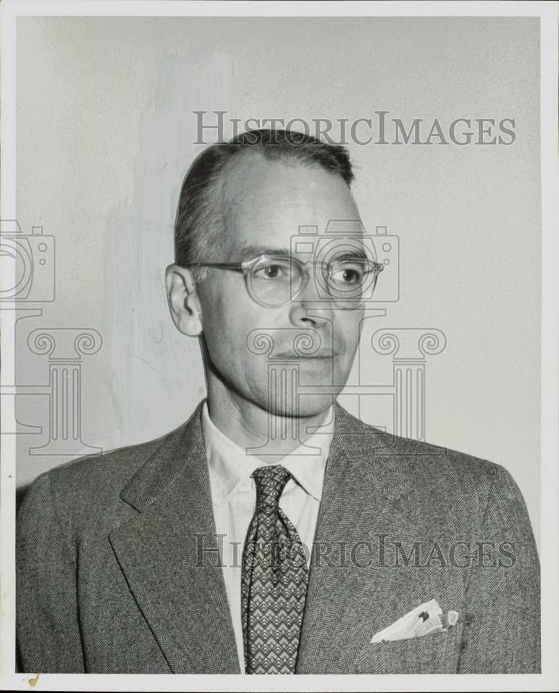 1953 Press Photo Dr. Hardin Craig, Jr. - hpa84411- Historic Images