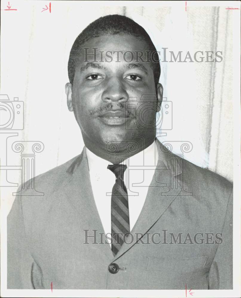 1964 Press Photo Ashberry Butler, Houston attorney and school board candidate- Historic Images