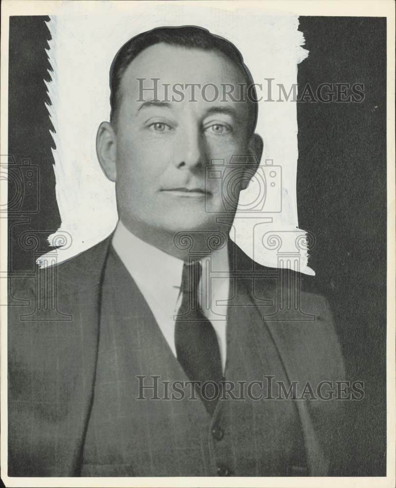 1947 Press Photo William Archer, president of Uncle Johnny Mills in Houston- Historic Images