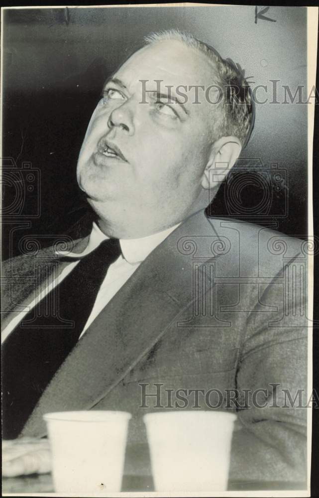 1955 Press Photo Whittaker Chambers, writer - hpa85523- Historic Images