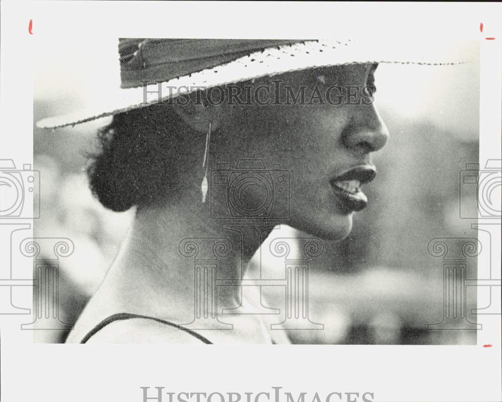 1984 Press Photo Poet Brenda Marie Osbey - hpa85642- Historic Images