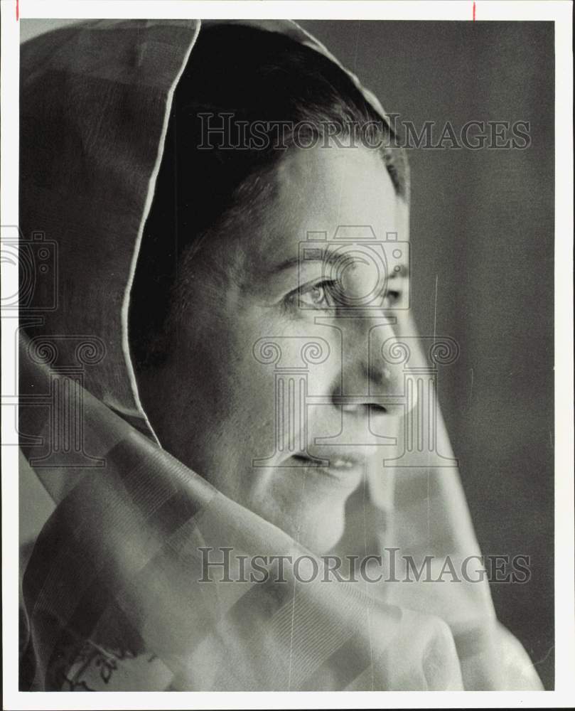 1969 Press Photo Lamya Sarmast, Persian Editor and Translator - hpa86443- Historic Images