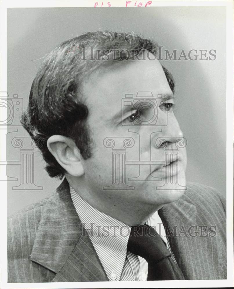 1974 Press Photo Steve Oaks, Candidate for Democratic County Chairman in Texas- Historic Images