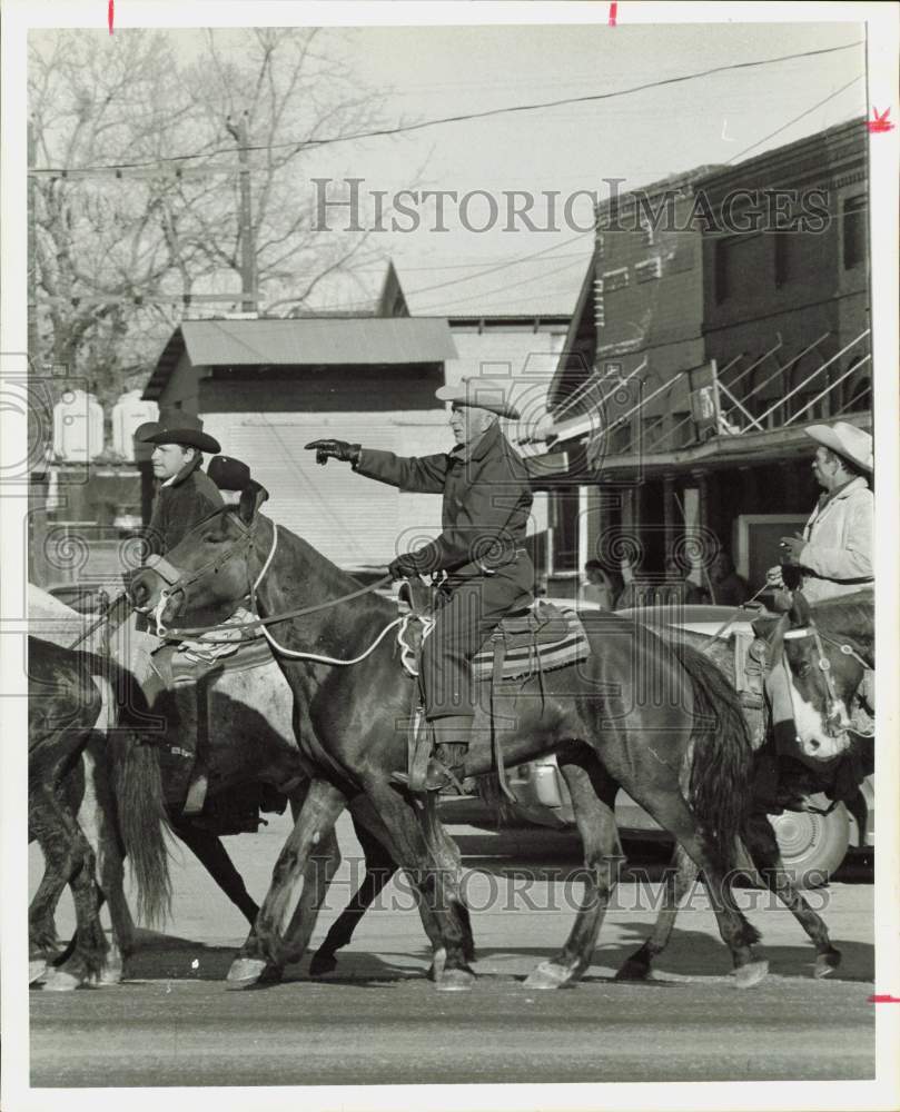 1972 Press Photo Trail Riders in Garrison, Texas - hpa89466- Historic Images