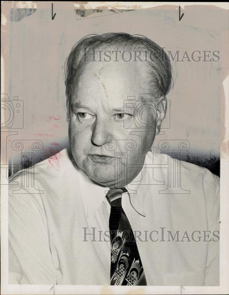 1950 Press Photo Dallas oilman Harold Lafayette (H.L.) Hunt. - hpa92127- Historic Images