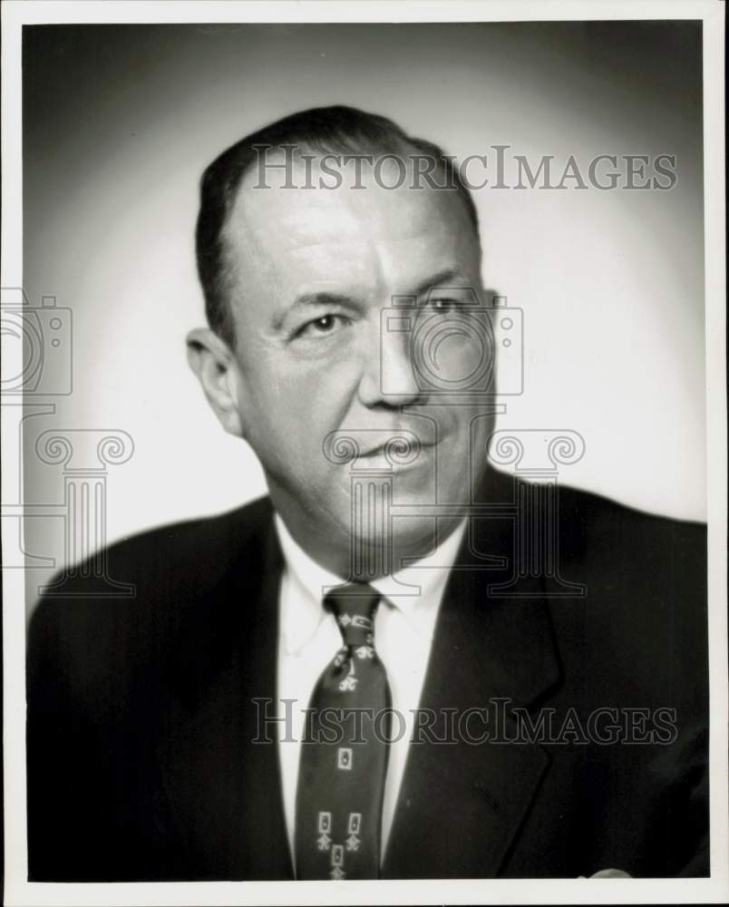 1954 Press Photo George T. Morse, Peden Iron and Steel president - hpa93577- Historic Images