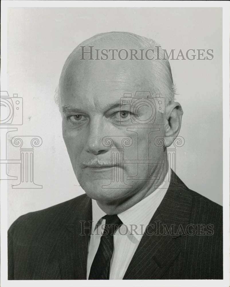 1967 Press Photo J.R. &quot;Bob&quot; DeLay, Greater Houston Builders&#39; president.- Historic Images