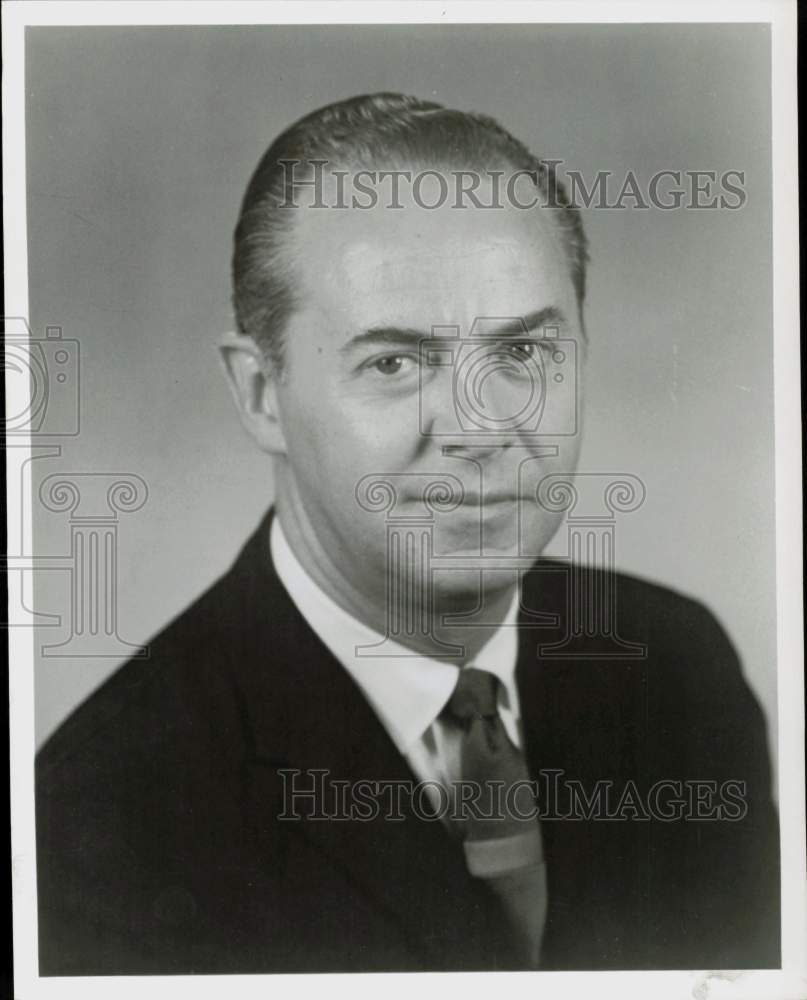 1969 Press Photo Ed Edwards, Sports Director for KHOU. - hpa94753- Historic Images