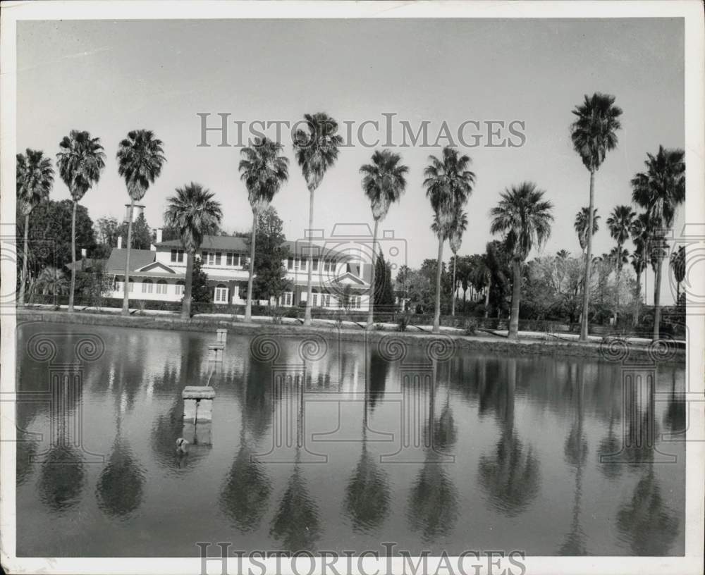 1960 Press Photo Texas Governor Robert Shivers&#39; Sharyland home. - hpa96136- Historic Images