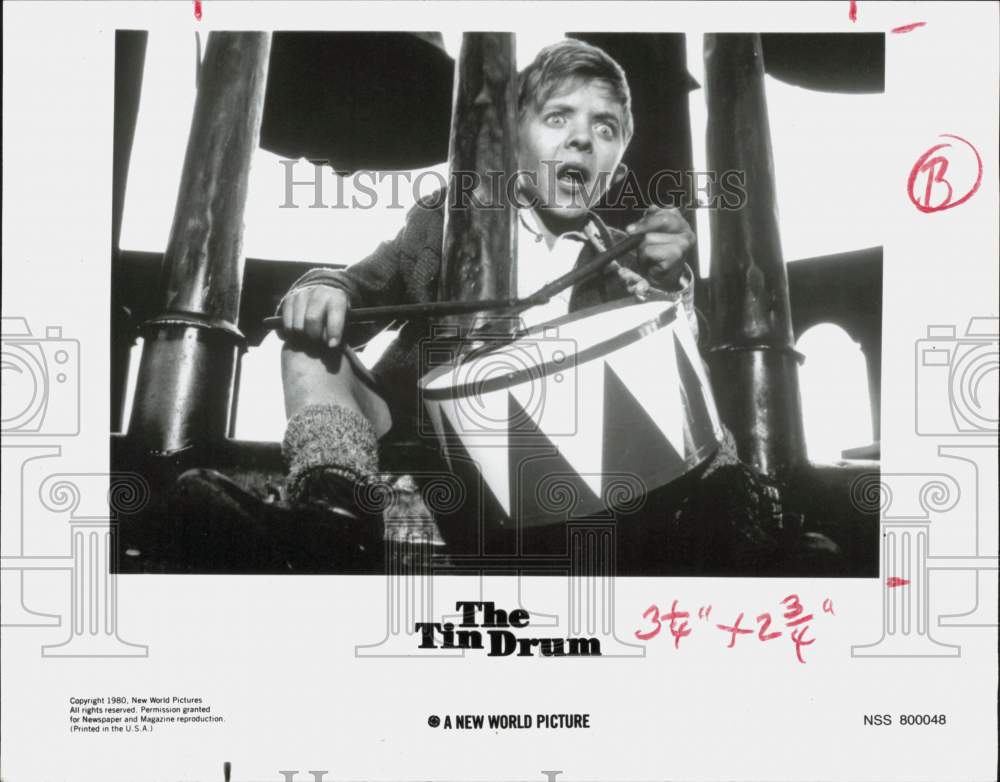 1980 Press Photo David Bennent in a scene from &quot;The Tin Drum.&quot; - hpp03861- Historic Images