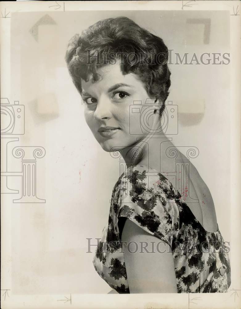 1959 Press Photo Singer Anita Bryant - hpp08572- Historic Images