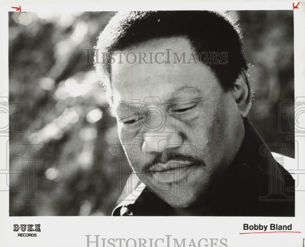 1979 Press Photo Bobby Bland, Duke Records musical artist. - hpp13141- Historic Images