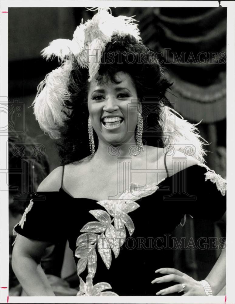 1987 Press Photo Jackee in a scene on &quot;227,&quot; on NBC Television. - hpp14948 - Historic Images